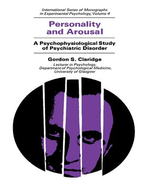 cover image of Personality and Arousal